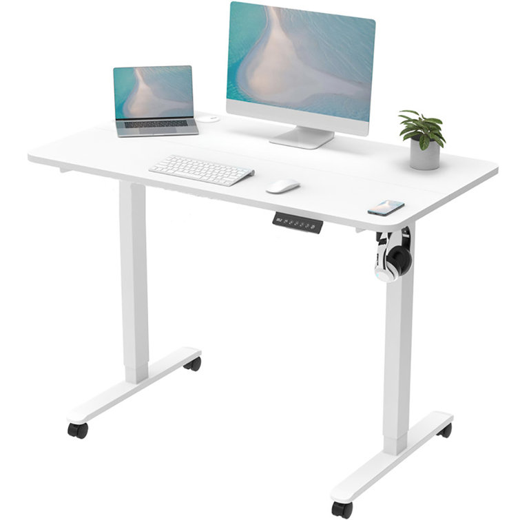 Alvana Adjustable Metal Base Standing Desk