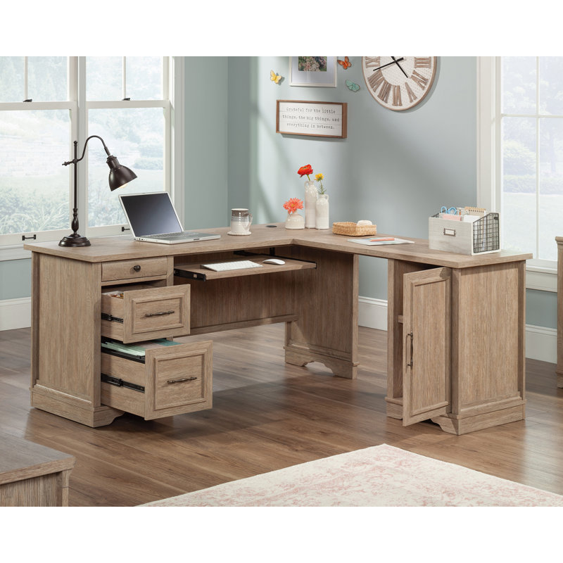 Rollingwood Country 66" L-Desk A2