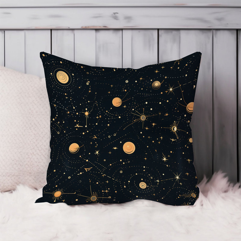 Astronomy and Space Stars Pattern IX Modern, 20"H x 20"W