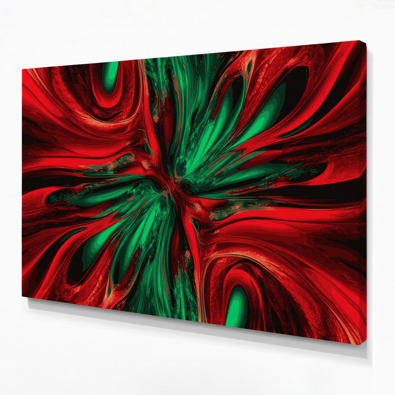 «Gradient Abstract 87», art mural sur toile brune, H 11 po x l 14 po