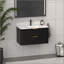 Meuble-lavabo cannelé avec lavabo et quincaillerie intégrés-130846703-130846706
