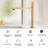 Fresh And Modern Tall Sink Faucet, Single Lever Control Bathroom Kitchen Sink Faucet-102352652
