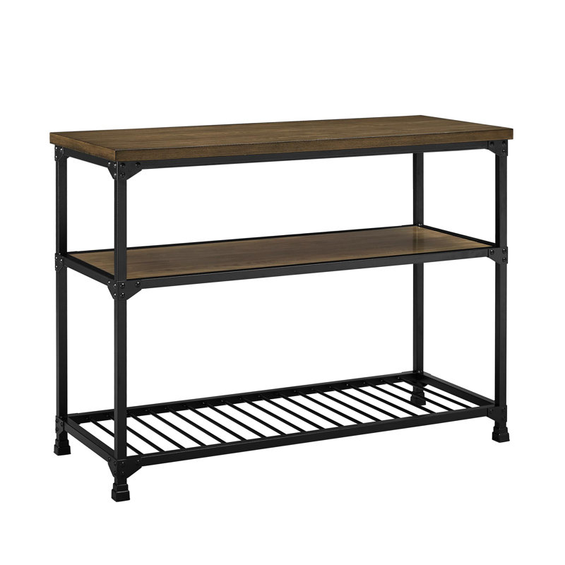 Aerick 122cm W Metal Shelving Unit
