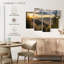 «Great Smoky Mountains Sunrise In Smoky Mountains», art mural sur toile, 4 pièces-93822056