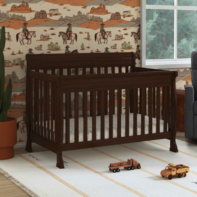 Lit de bébé convertible 4-en-1 Kalani, Espresso