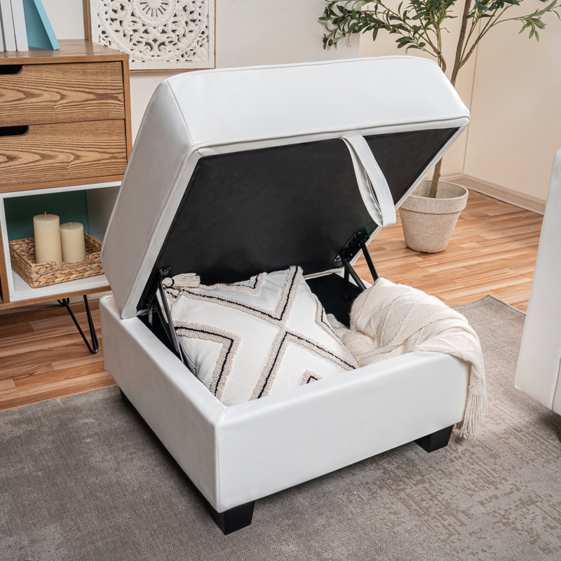 Canapé modulaire Rudolfine, Blanc brillant