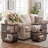 C-Shaped Side Table, 3-Tier Narrow End Table For Living Room-123293046-119409560