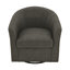 Fauteuil demi-tonneau pivotant Aunna-327422288