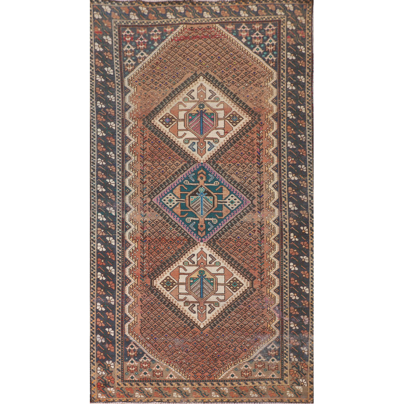 Geometric Area Rug 5x10