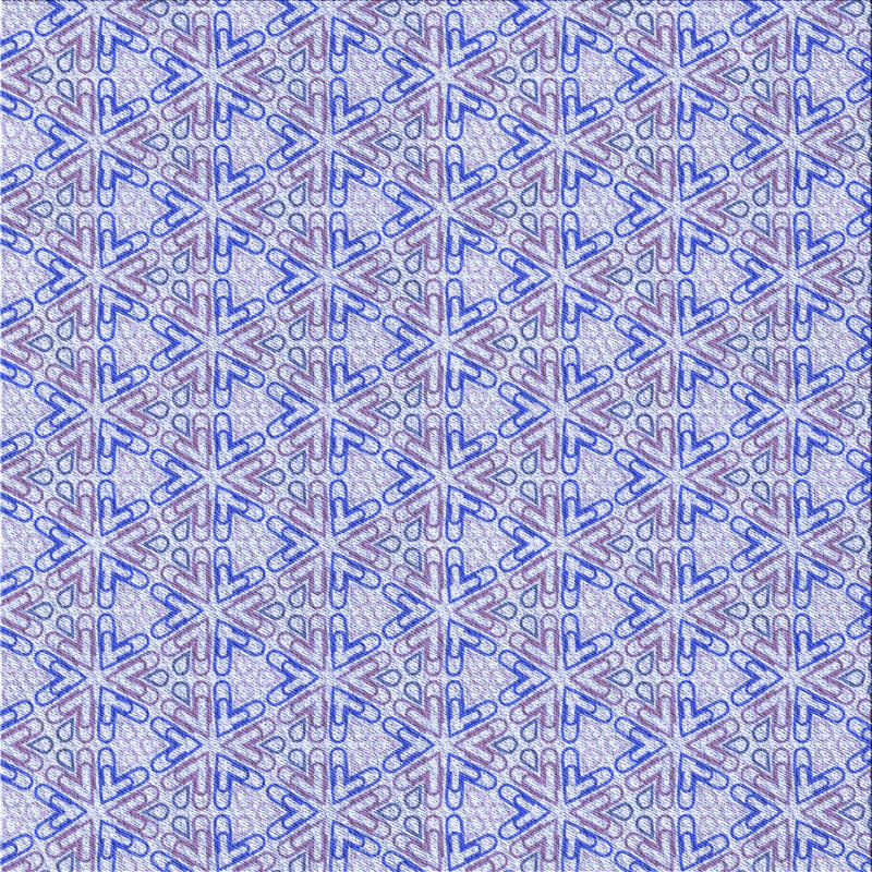 Geometric Indoor Rug, Square 4'