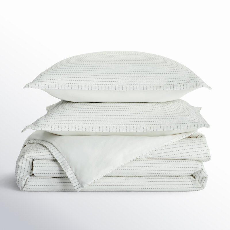 Karina Duvet, King Duvet Cover, White