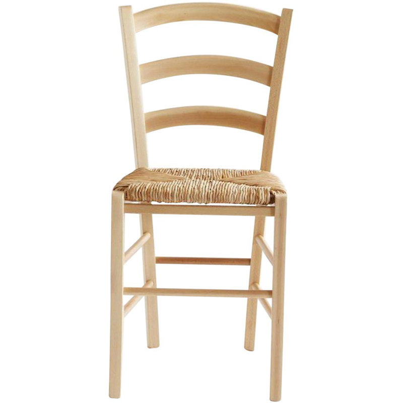 Ferree 46cm H Ladder Back Side Chair, Beige