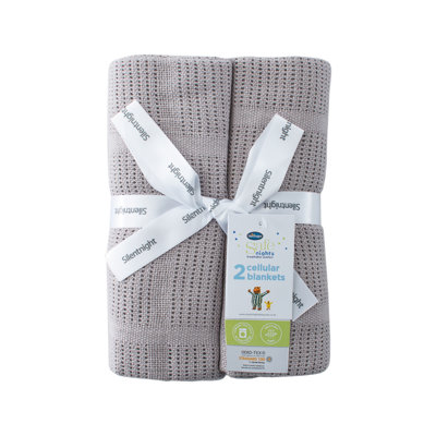 Safe Nights Cellular Blanket 2 Pack