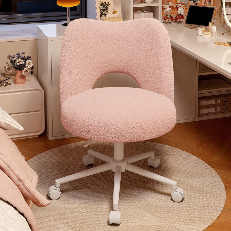  Chaise de bureau Teddy Vanity, Rose