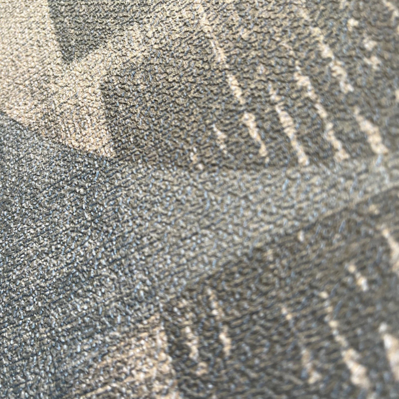 Papier peint bleu géo, Bleu