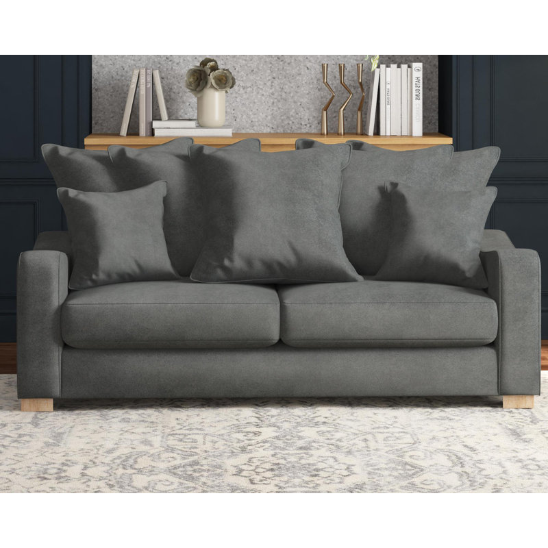 Theadford Three Seater, Scatter Back, Marmalade