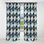 Retro Revival Marble Motif I - Rideau de marbre abstrait - Rideau de marbre occultant - 1 panneaux-107539146