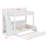 Bunk Bed With Storage Staircase, Trundle-801938683