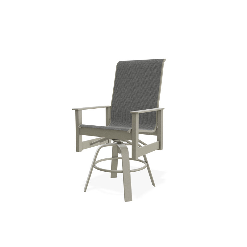 Fauteuil pivotant en polyester de qualité marine Leeward Sling, Tempête, Ancre