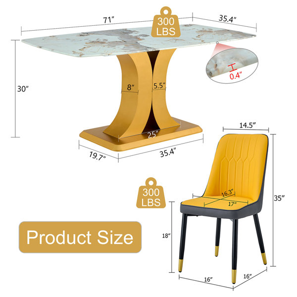 Dimensions du produit