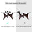 90x90cm Coffee Table Glass Top Solid Wood Legs Abstract Triangle Coffee Table 