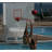 Good Ideas Adjustable Height 53'' W Steel Pool Basketball Hoop with Basketball(s) Included