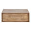Geoffry Mango Solid Wood Floating Wall Shelf with Drawers-1370659164