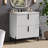 Bathroom Vanity With Ceramic Sink And Drawers-968095444
