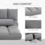 Fauteuil convertible HOMcom-793690712-793690717
