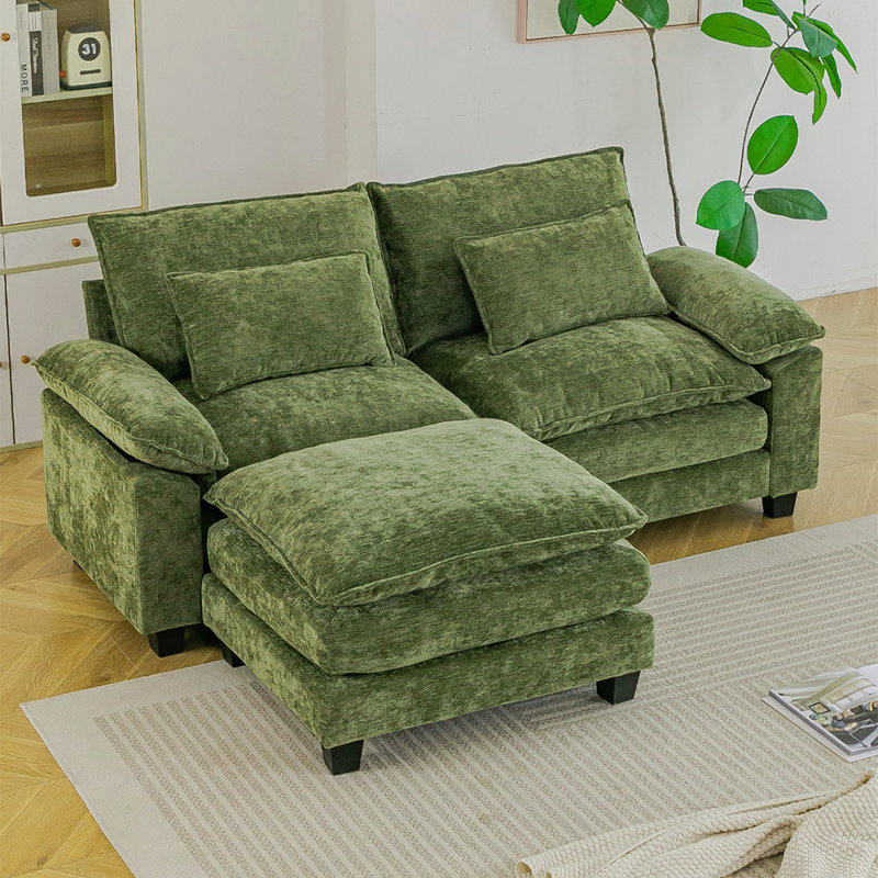 2 Seater Sofa, Green