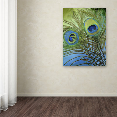 Jadaya «Peacock Candy I» par Color Bakery, impression sur toile tendue