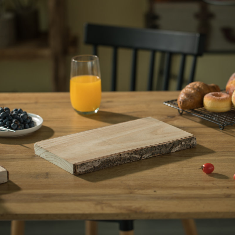 Loon Peak® Sevierville Wood Tray, 1" H x 12" W x 7" D