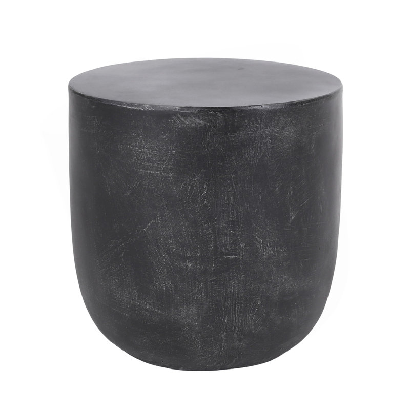 Outdoor Lightweight Concrete Side Table
