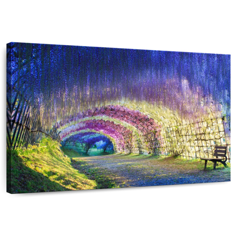 Tunnel de fleurs Harnek Wisteria, H 34 po x l 51 po