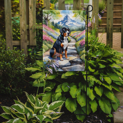 Drapeau de jardin en polyester H 15,5 po x l 11,25 po Tacita