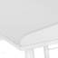 Bureau d'ordinateur, bureau personnel, ordinateur portable, tablettes de rangement, L 48 po, travail, stratifié, métal, contemporain, moderne-49294724-49294723