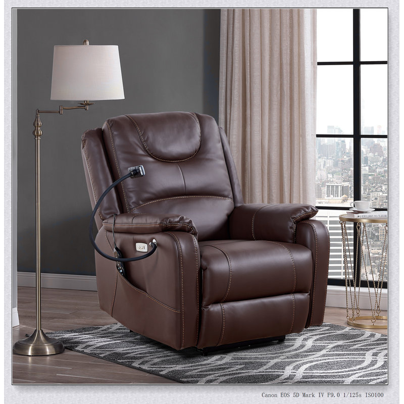 Fauteuil inclinable Zero Gravity Power, Brun