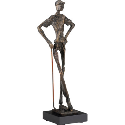 Musing Golfer Figurine