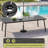 8-Person Outdoor Dining Set with Aluminum Frame  and Folded Reclining Armchairs-23064822