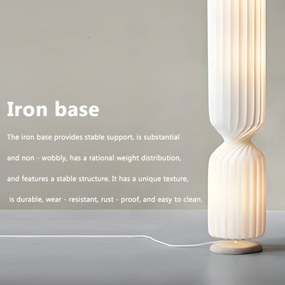 Minimalist Vintage Floor Lamp, Ambient Standing Light for Bedrooms & Homestays