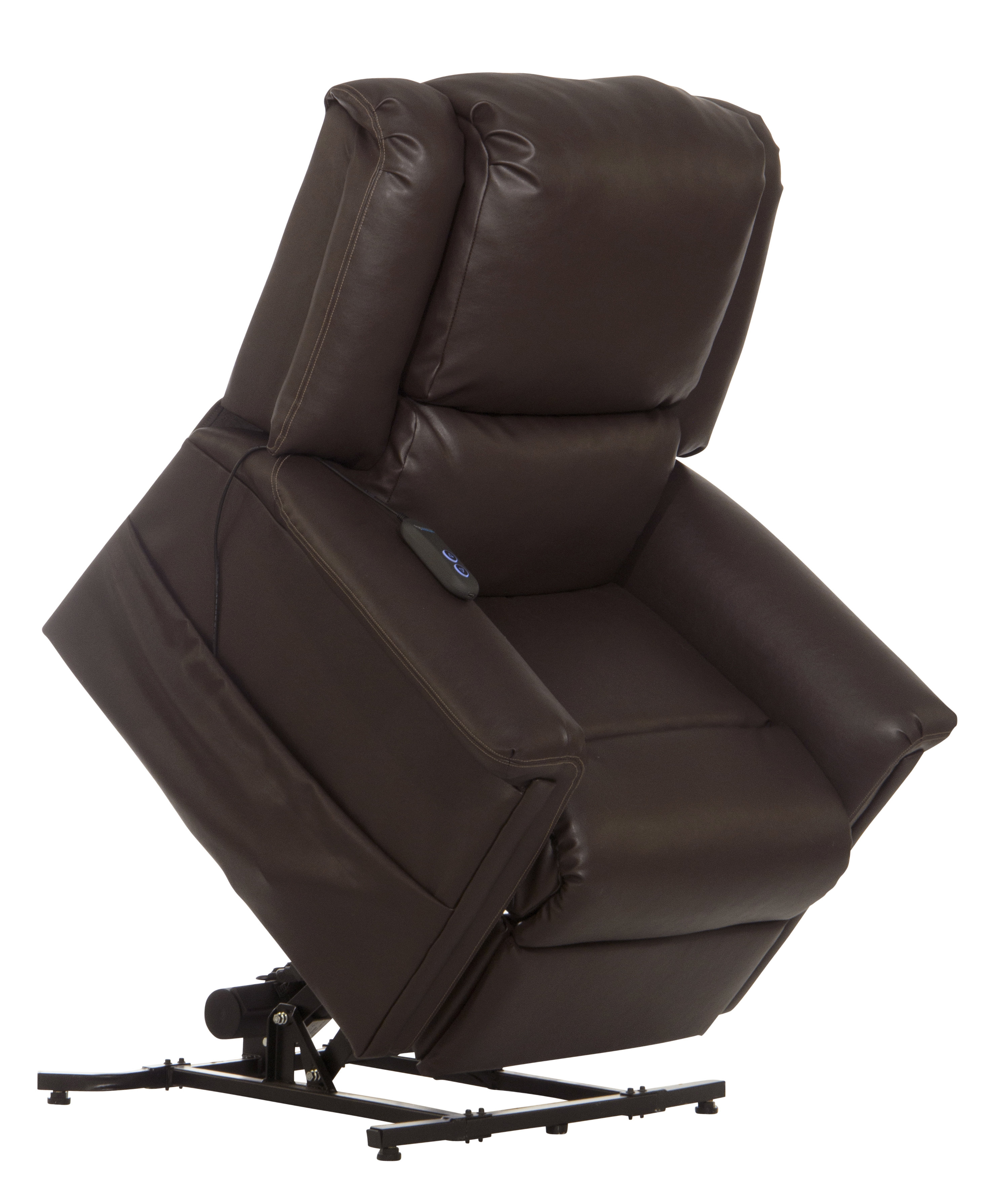 Wildon Home® Huggard Power Lift Lay-Flat Recliner with Disinfect-able ...