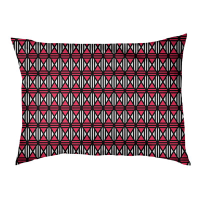 Coussin décoratif en losanges Byrge