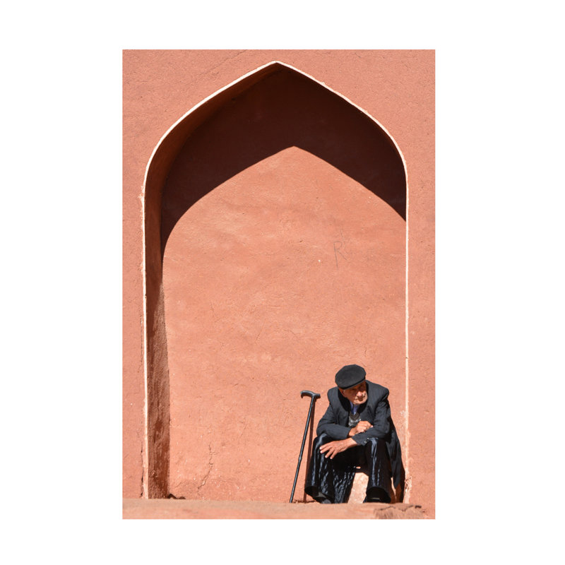 Art sur toile Moein Hosseini Oldman, H 47 po x l 30 po
