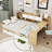 L-Shape Daybed with Ample Storage and Study Desk-1888240267-1888240265