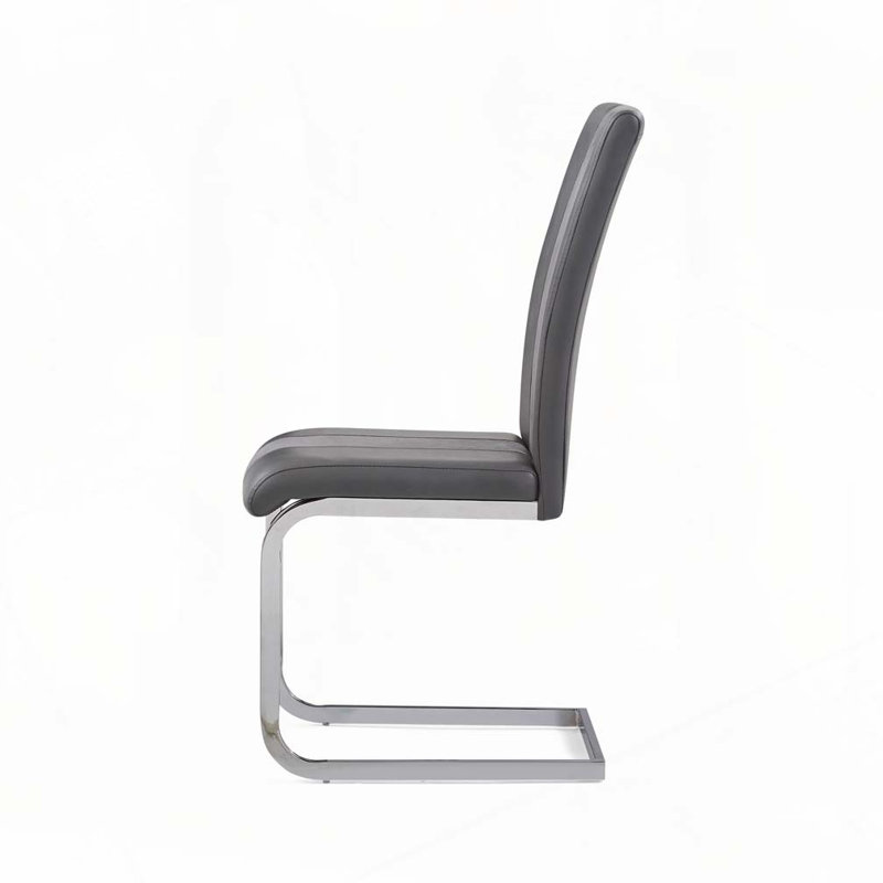 Chaise de salle à manger en similicuir