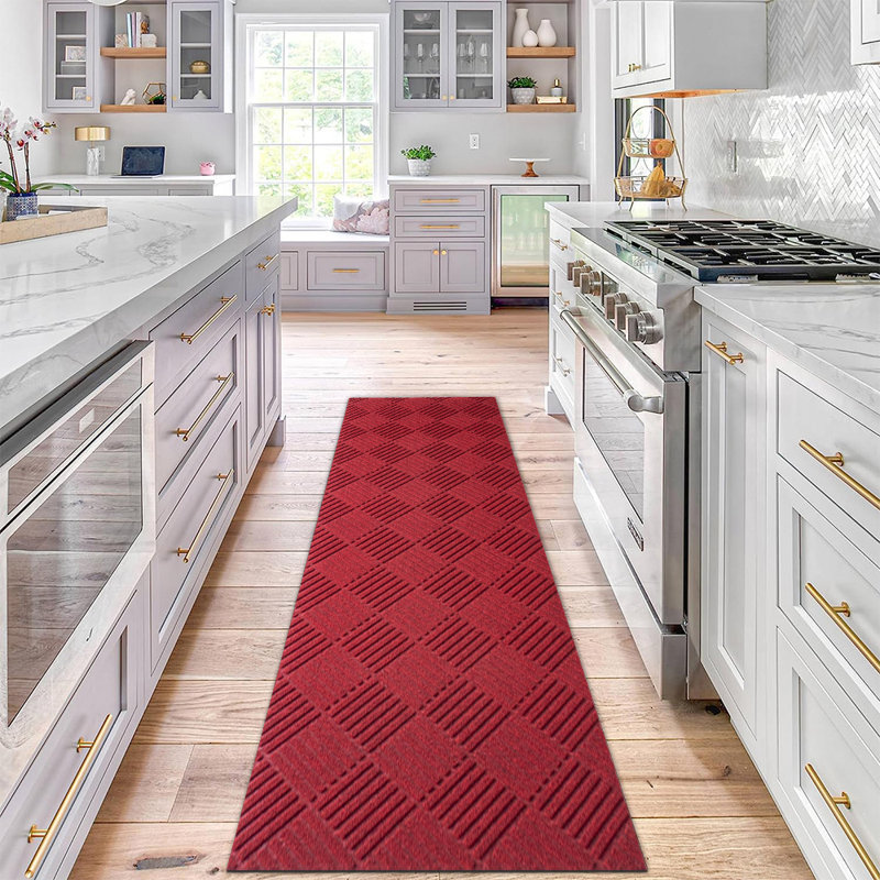 Custom Sizes Utility Runner Rug - (Extra-Long Up to 82ft) -Non-Slip Heavy Duty Entrance Mat and Hallway for Residential/Commercial Use