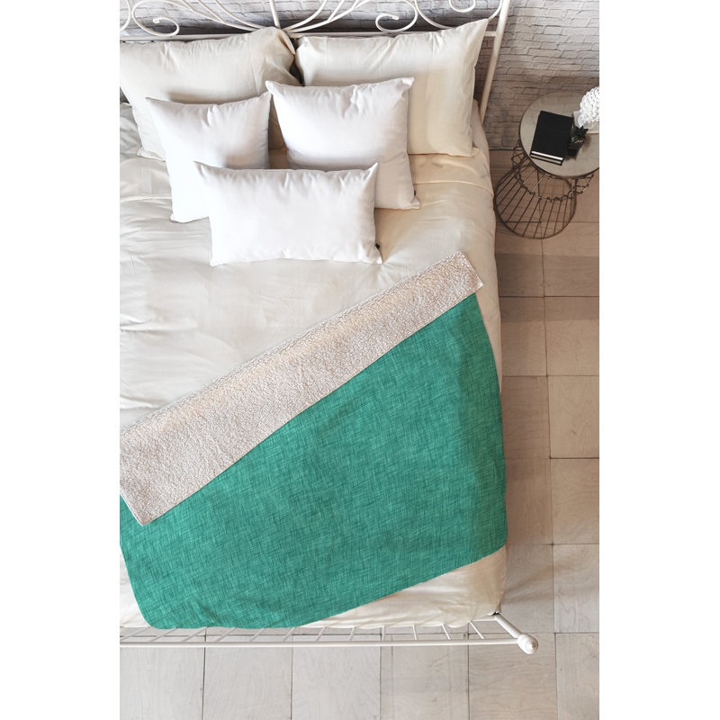 Couverture Holli Zollinger, L 60 po x l 50 po, Vert