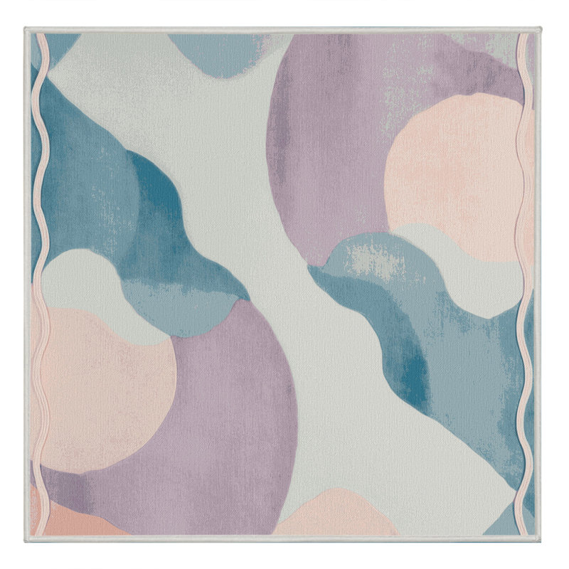 Serenity Bloom Rug, Square 4'