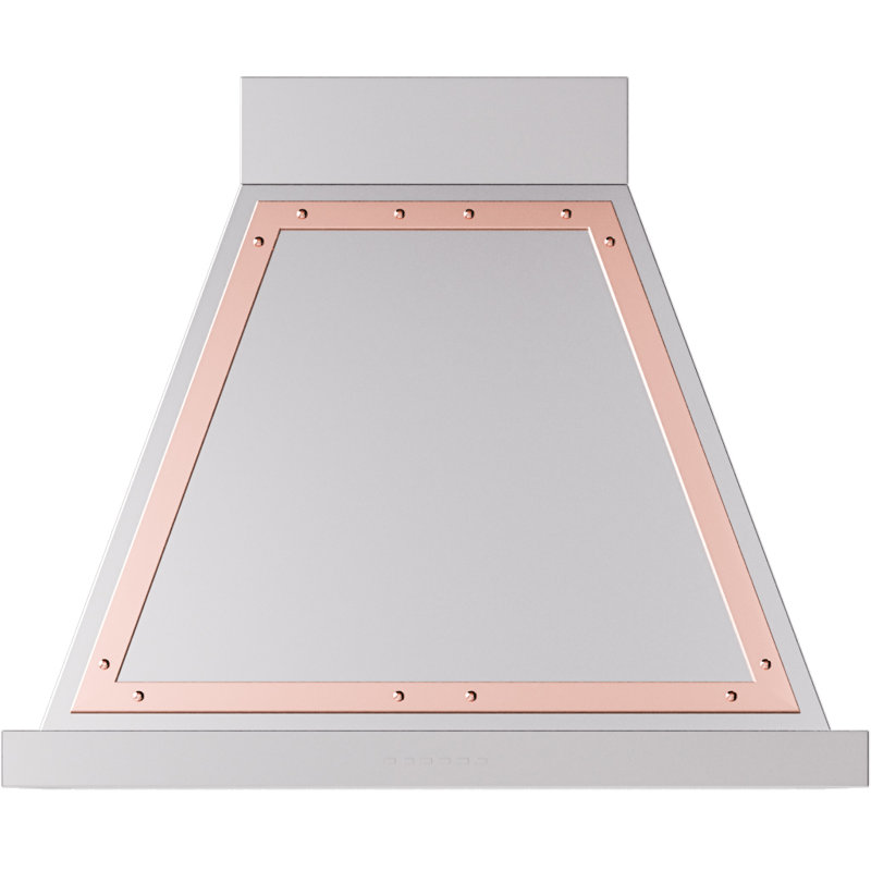 ILVE Nostalgie II Noblesse 30 in Range Hood, Stainless Steel/Copper