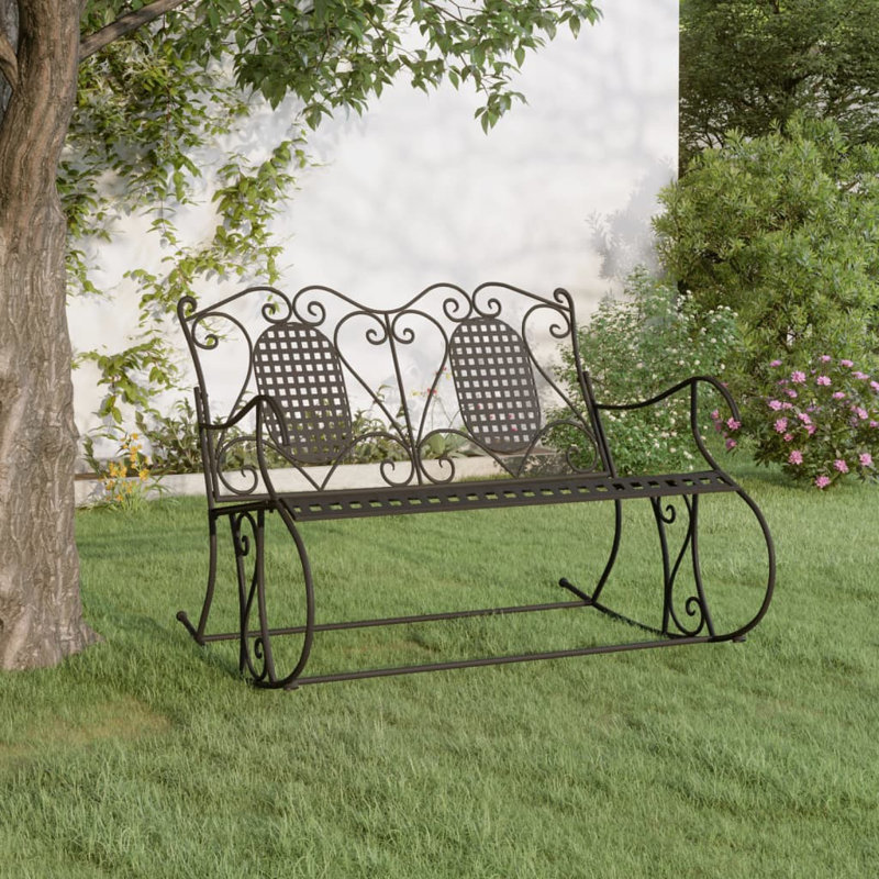 Dumaine Steel Outdoor Bench